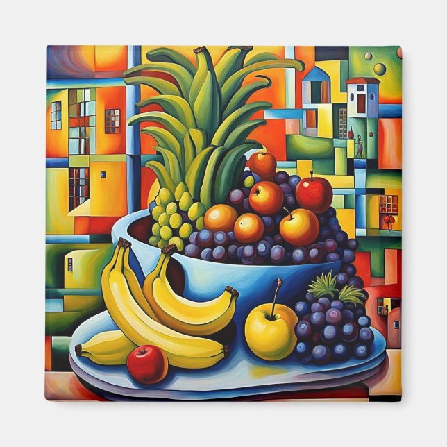 Imã Vida estática com a fruta 7 (Frente)