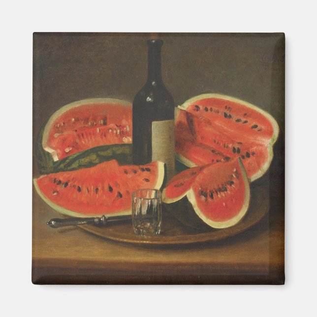 Imã Vida Estática com Melancias (por Constantin Stahi) (Frente)