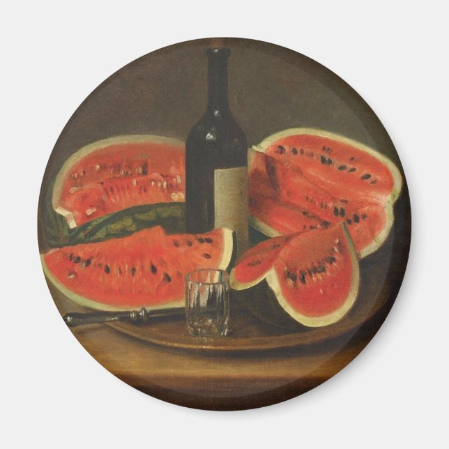 Imã Vida Estática com Melancias (por Constantin Stahi) (Frente)