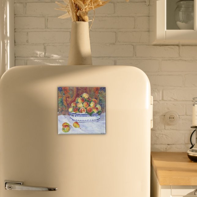 Imã Vida Estática com Pêssegos, Renoir (Criador carregado)
