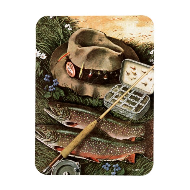 Ímã Vida Estática de Pesca (Vertical)