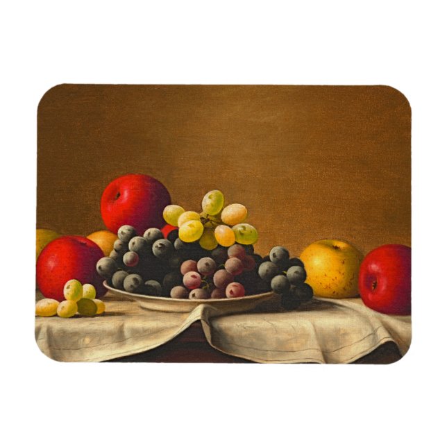 Ímã Vida Estática, Maçãs, Uvas, Fruta (Horizontal)