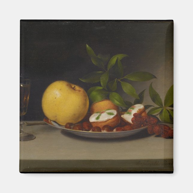 Imã Vida eterna com Frutas, bolos e vinho, 1821 (Frente)