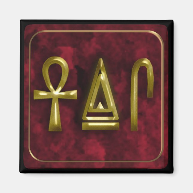 Imã vida, força, saúde (Frente)