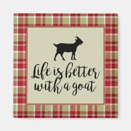 Imã Vida melhor com Xadrez de cabra