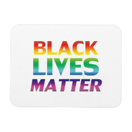 Ímã "vida negra" Orgulho lgbtq lgbt branco -