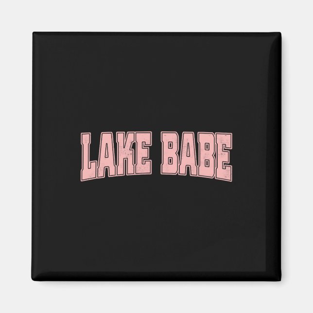 Imã Vida no Lago Babe Férias de Verão Praia  (Frente)