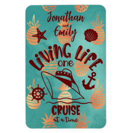 Ímã Vida personalizada - Um cruzeiro por porta