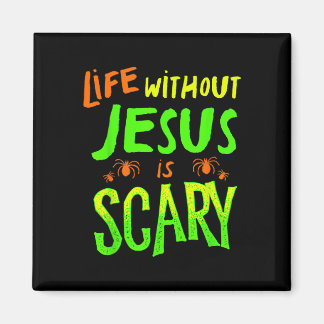 Imã Vida Sem Jesus É Assustadora Outono Cristão Hallow