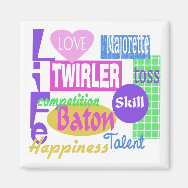 Imã Vida Útil do Baton (Frente)