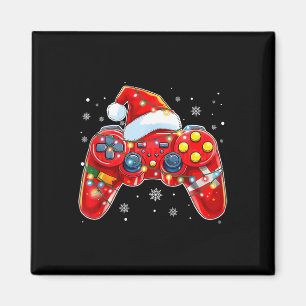 Imã Video Game Controller Natal Hat Gamer Bo