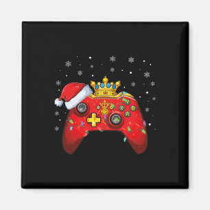 Imã Video Game Controller Natal Hat Gamer Bo