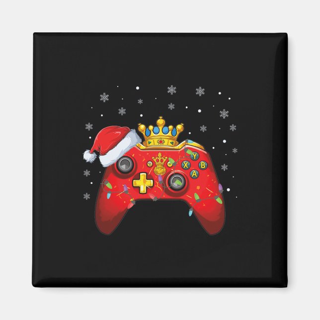 Imã Video Game Controller Natal Hat Gamer Bo (Frente)