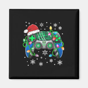 Imã Video Game Controller Natal Hat Gamer Bo