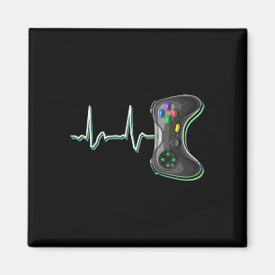 Imã Video Gamer Heartbeat Video Game Controller Gift K