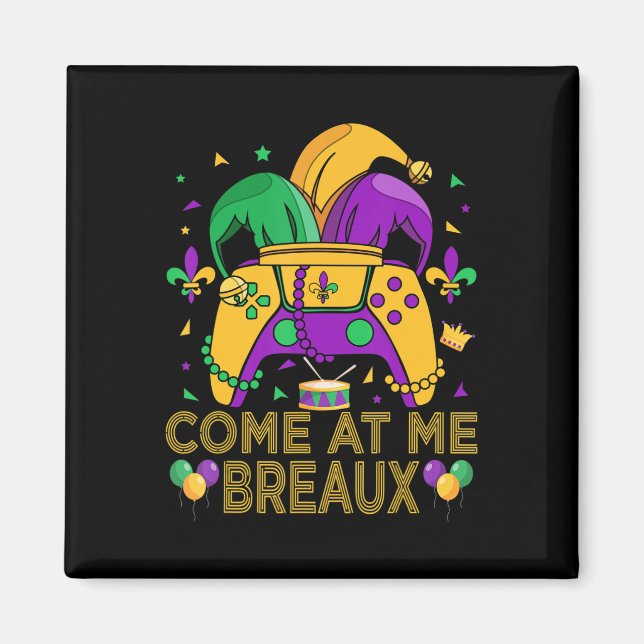 Imã Vídeo Jogo Mardi Gras Carnaval Conto de Jogos (Frente)