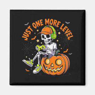 Imã Videogame Engraçado Halloween Skeleton Gamer Costu