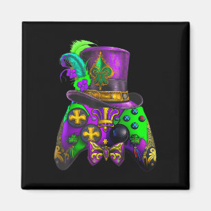 Imã Videogame Matrícula Mardi Gras Controlador E espor