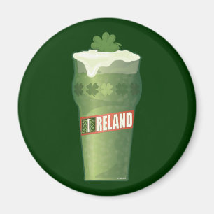 Imã Vidro de cerveja irlandês
