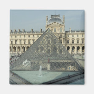 Imã Vidro do Louvre de Paris