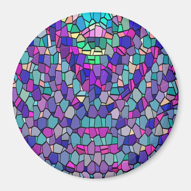 Imã Vidro manchado...... (Frente)