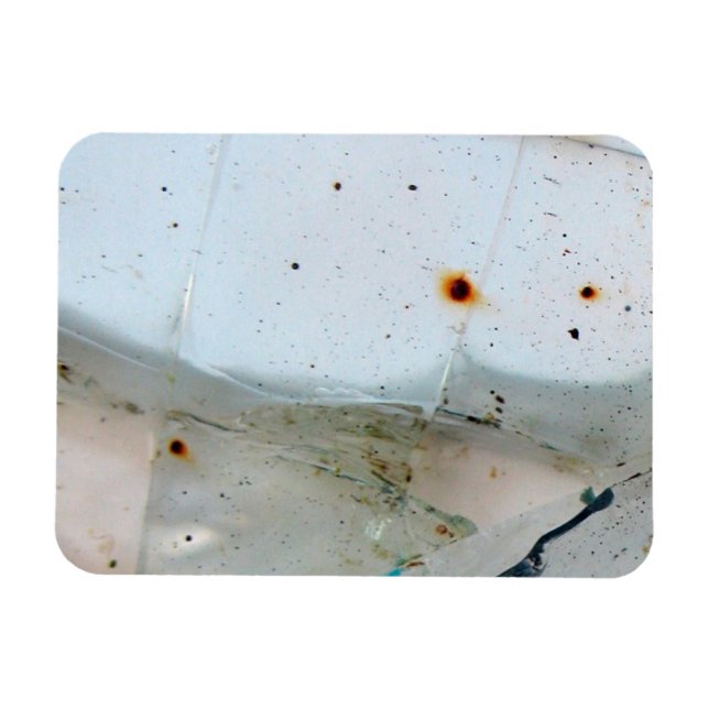 Ímã Vidro rachado e enferrujado (Horizontal)