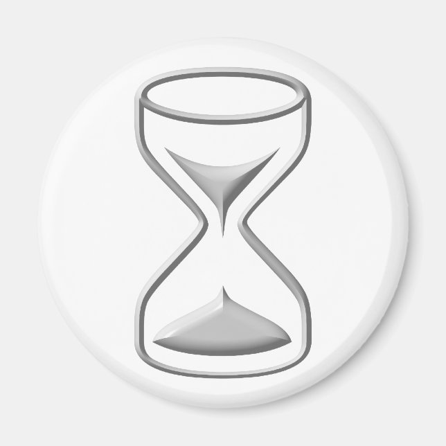 Imã Vidro/Timer da Hora (Frente)