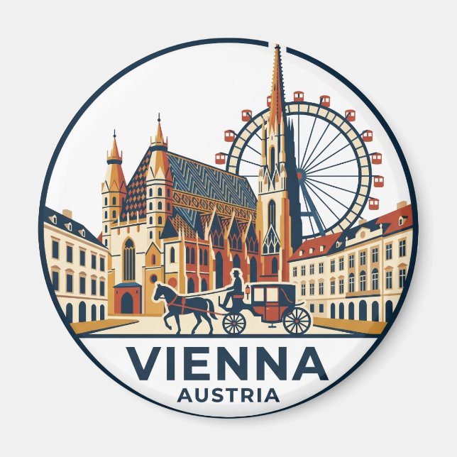 Imã Viena Áustria (Frente)