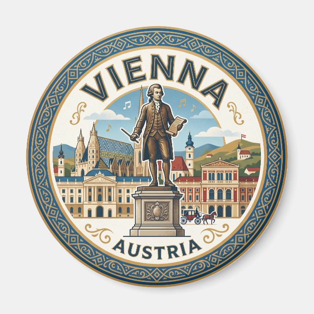 Imã Viena, Áustria Áustria (Frente)