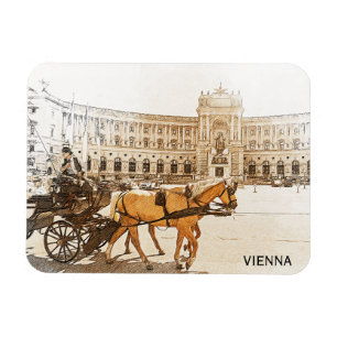 Ímã Viena, Áustria, Cidade do Panorama