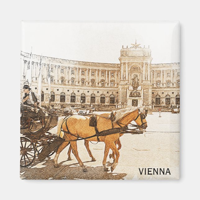 Imã Viena, Áustria, Cidade do Panorama (Frente)