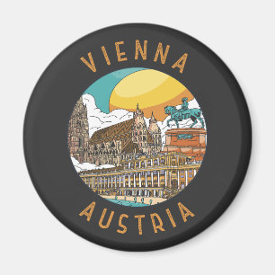 Imã Viena, Áustria - Círculo em Distância