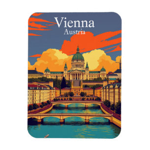 Ímã Viena, Áustria, Viagem