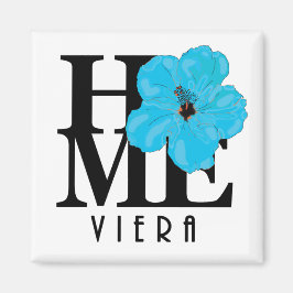 Imã Viera HOME Blue Hibiscus