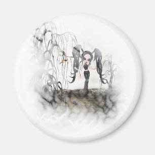 Imã Vignette da Gótico Sepia