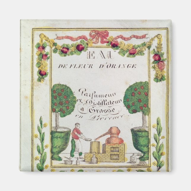 Imã Vignette de "Eau de Fleur d'Orange" (Frente)