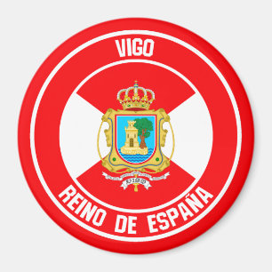Imã Vigo Round Emblem