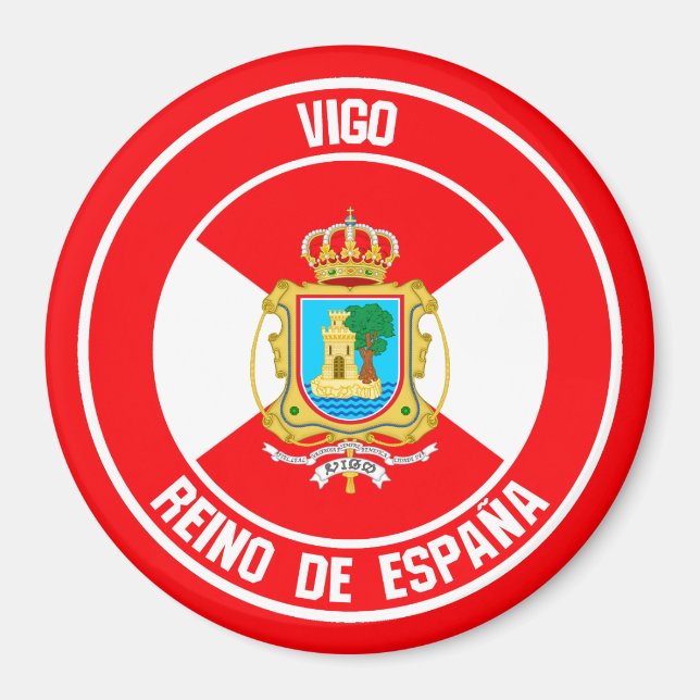 Imã Vigo Round Emblem (Frente)