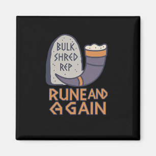 Imã Viking Gym Rune E Ganhe Malhação Dizendo Para O Mú