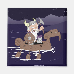 Imã Viking irritado