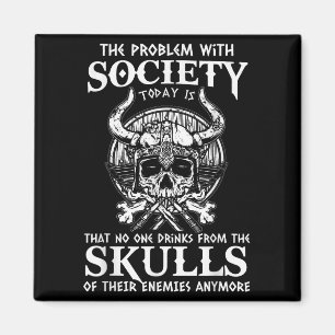 Imã Viking Nordic Valhalla Odin Funny Society Problema