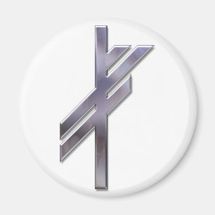 Imã Viking Rune-luck