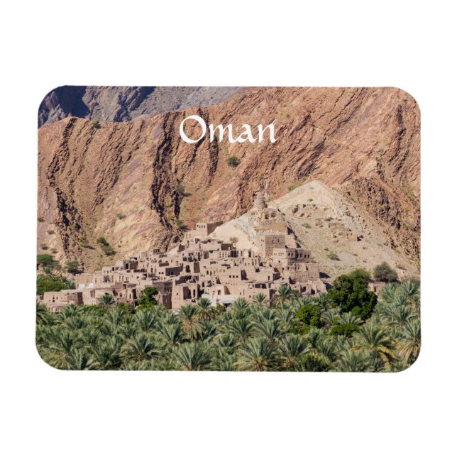 Ímã Vila Birkat-Al-Mouz, Abandonada - Omã (Horizontal)