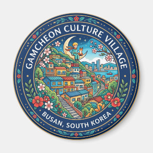 Imã Vila Cultural de Gamcheon Coreia do Sul