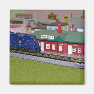 Imã Vila do trem do modelo escala de N
