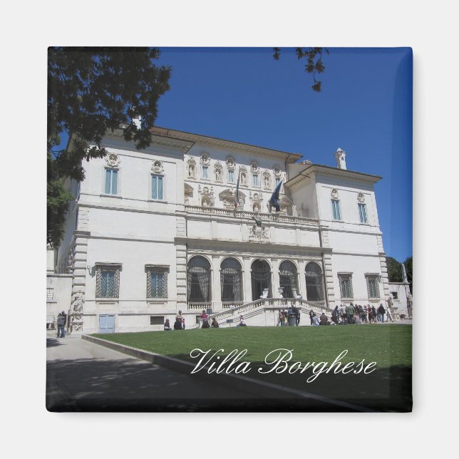 Imã Villa Borghese, Roma, Itália (Frente)
