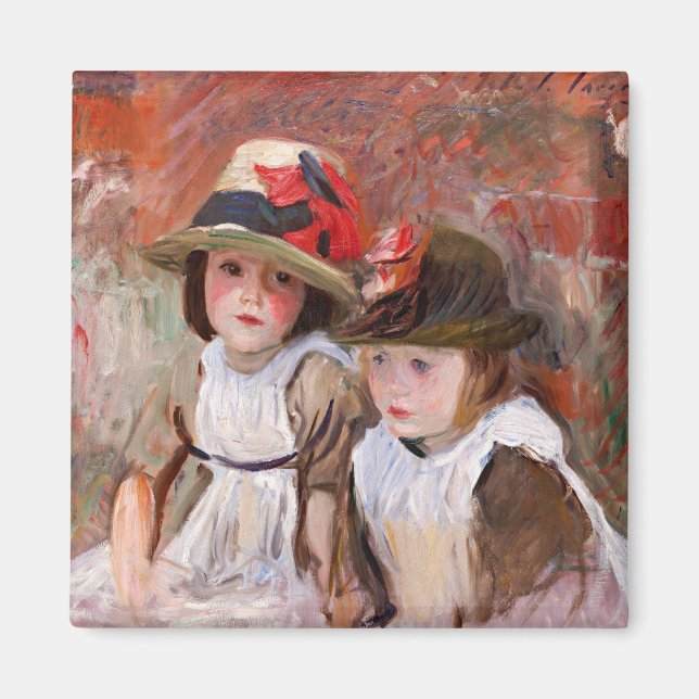 Imã Village Children, famosa trabalho de arte, (Frente)