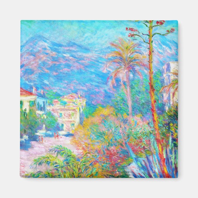 Imã Villas em Bordighera Claude Monet (Frente)