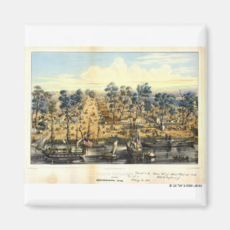 Imã Ville de Sacramento, 1849.