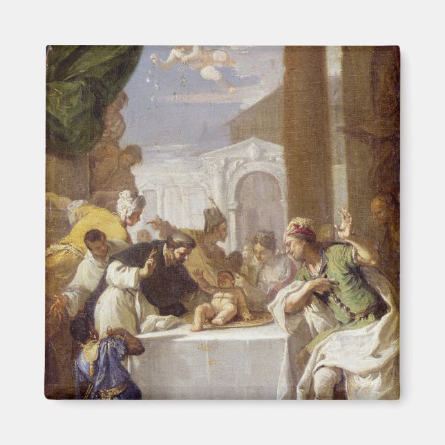 Imã Vincent Ferrer a fazer um milagre (Frente)